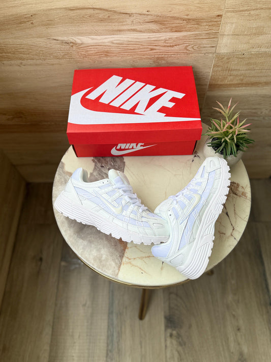 NIKE P-6000 TRAINER TRIPPLE WHITE
