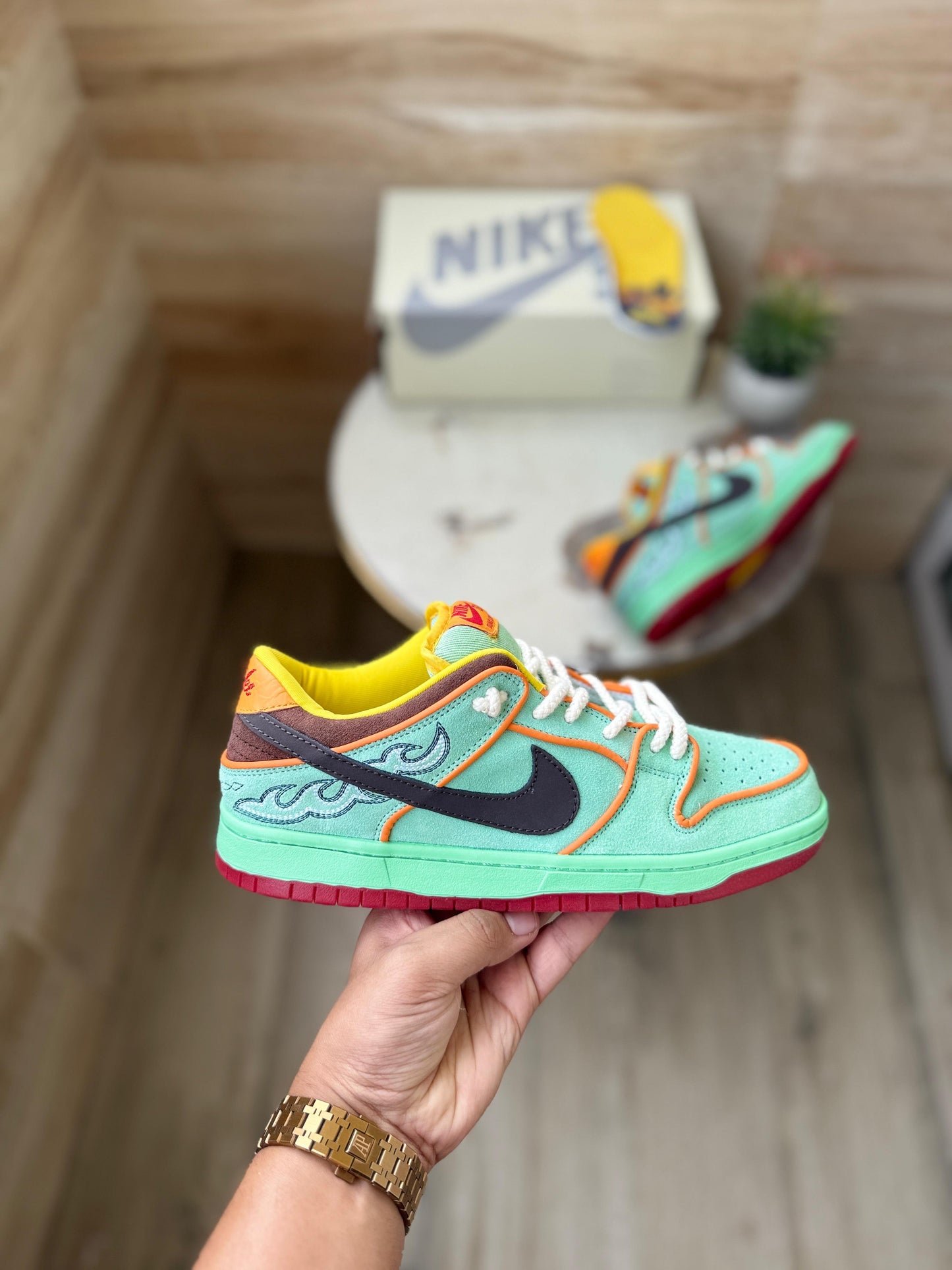 NIKE SB DUNK RODEO TOURMALINE