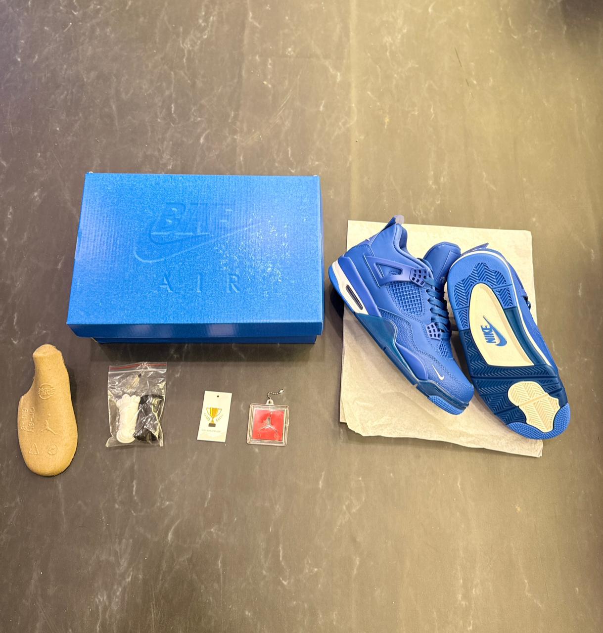 AIR JORDANS RETRO 4 NIGEL SYLVESTER BRICK BY BRICK