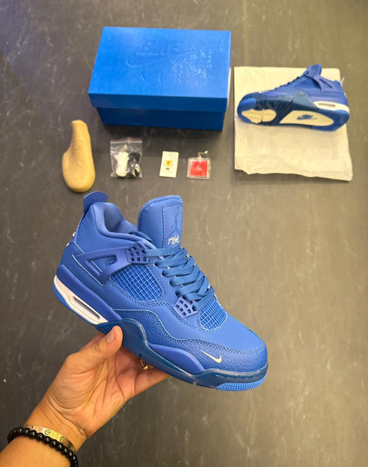 AIR JORDANS RETRO 4 NIGEL SYLVESTER BRICK BY BRICK