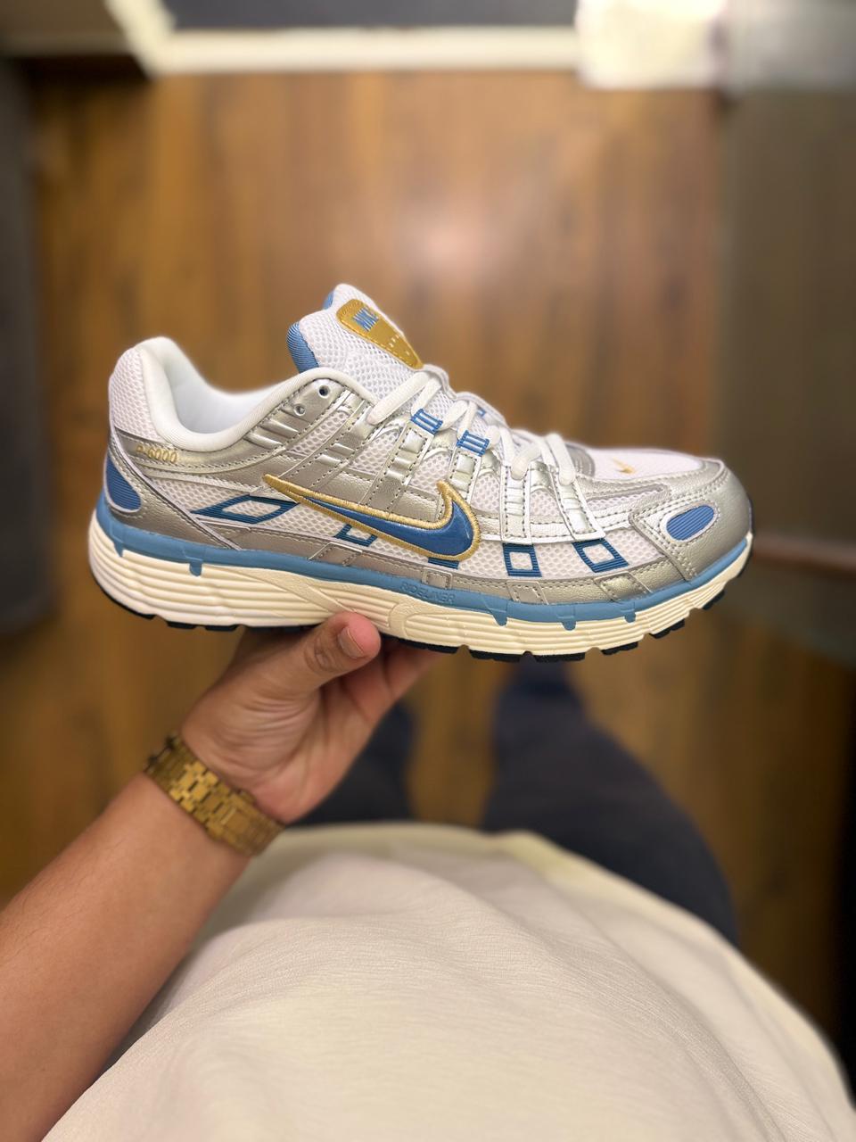 NIKE P-6000 TRAINER TRIPPLE WHITE SKY