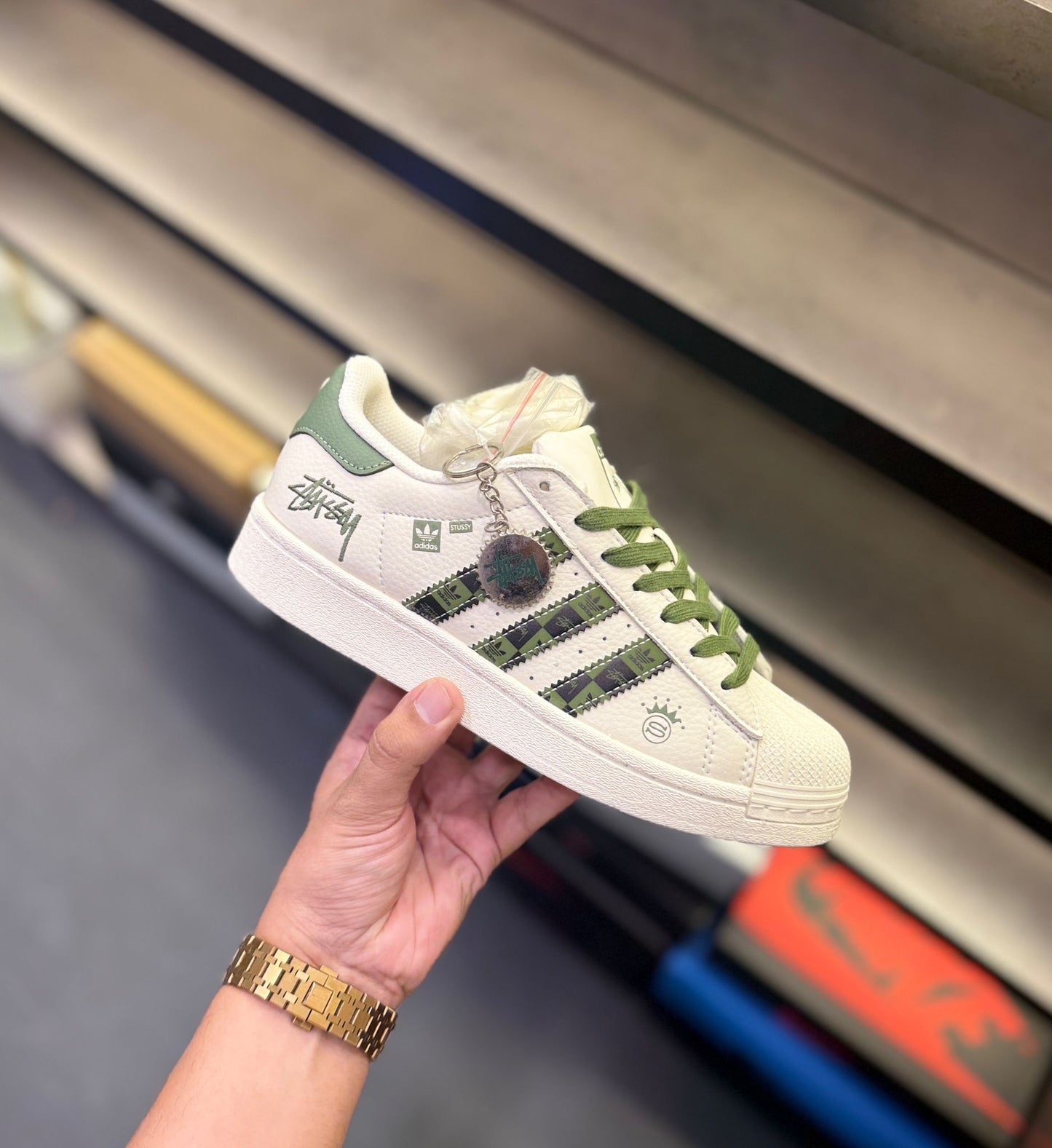 ADIDAS ORIGINAL SUPERSTAR STUSSY