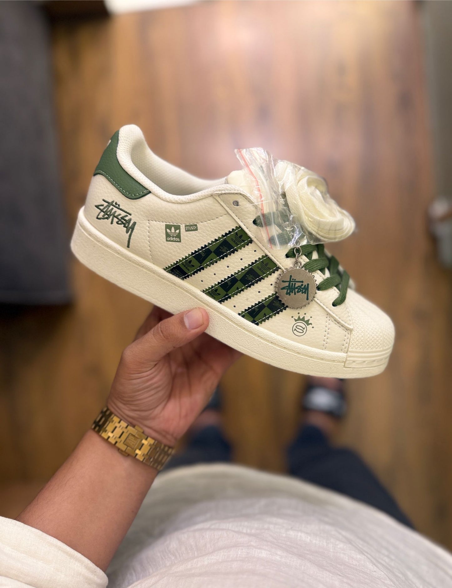 ADIDAS ORIGINAL SUPERSTAR STUSSY