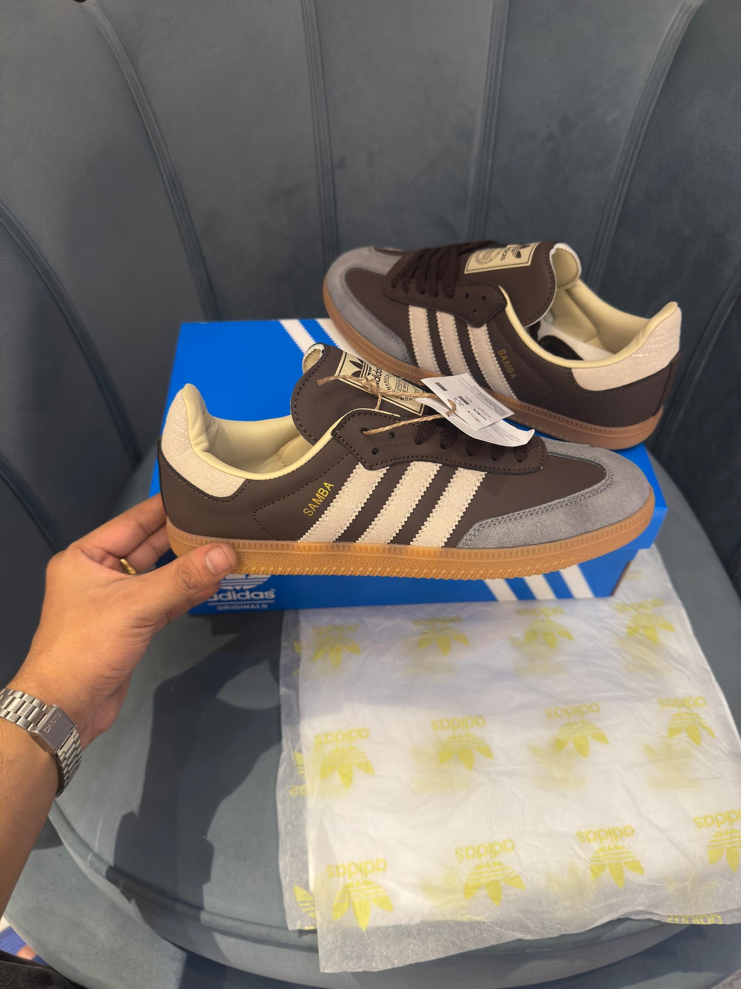 ADIDAS ORIGINALS SAMBA OG BROWN