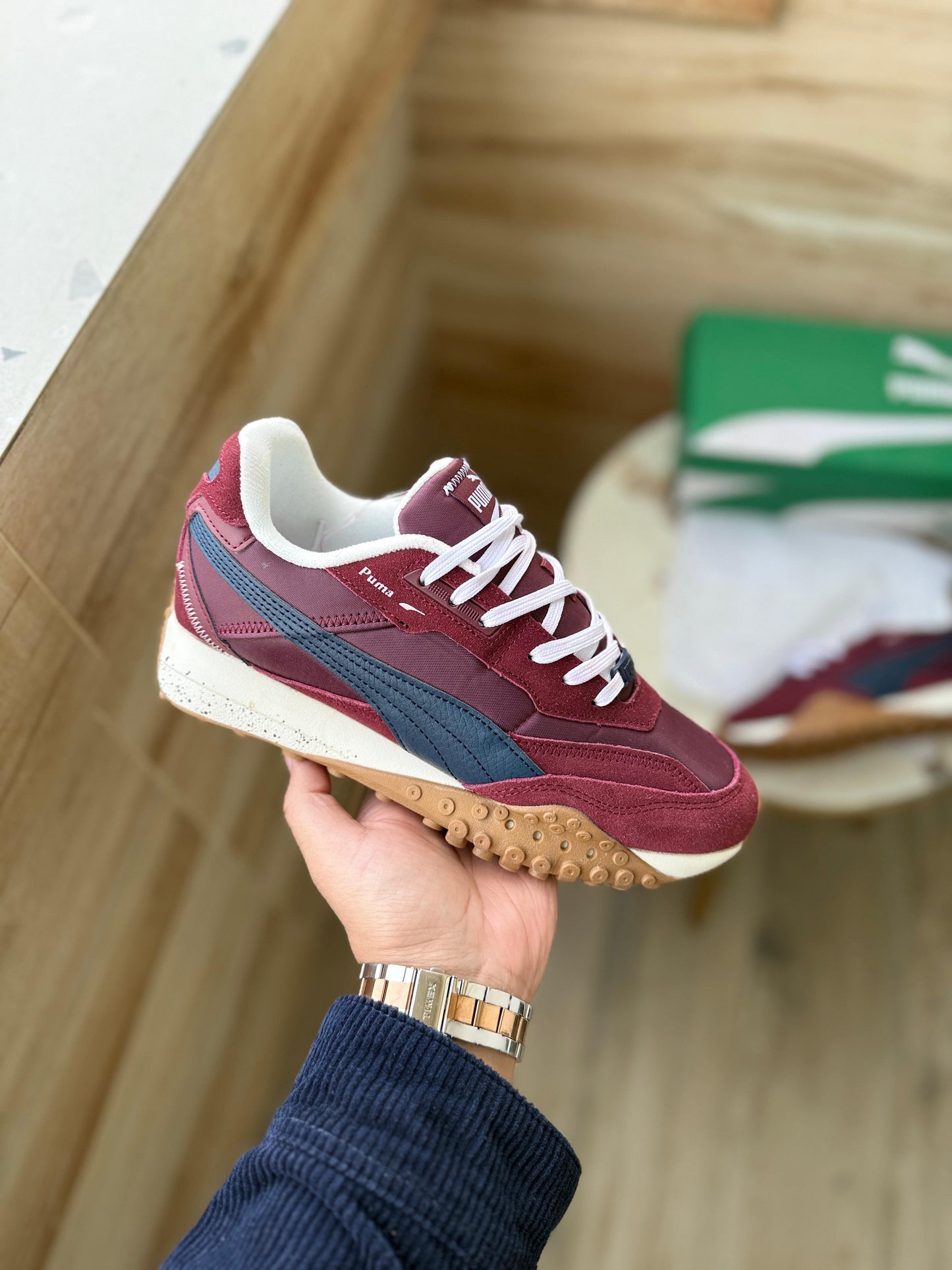 PUMA BLACKTOP MAROON