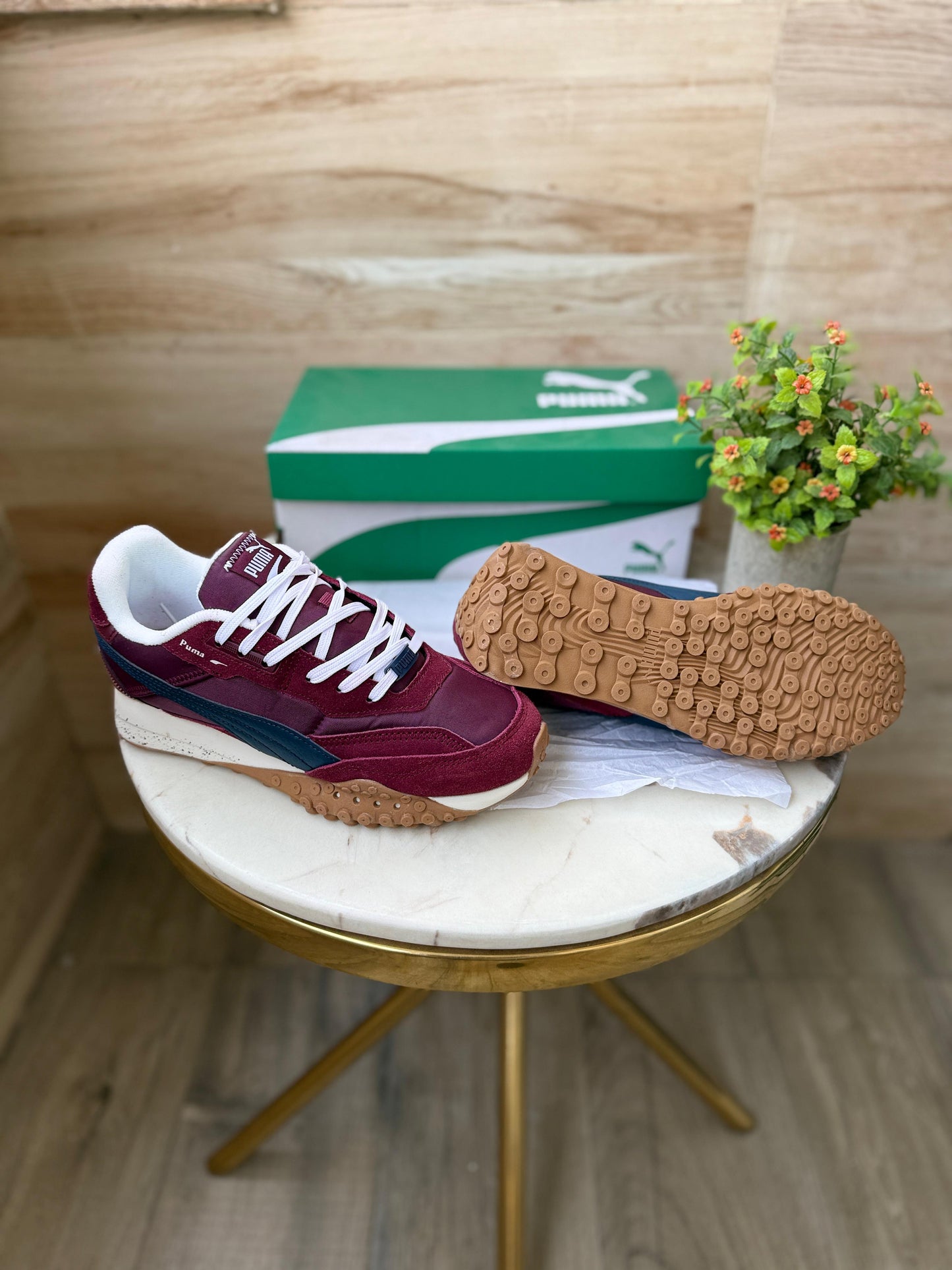 PUMA BLACKTOP MAROON
