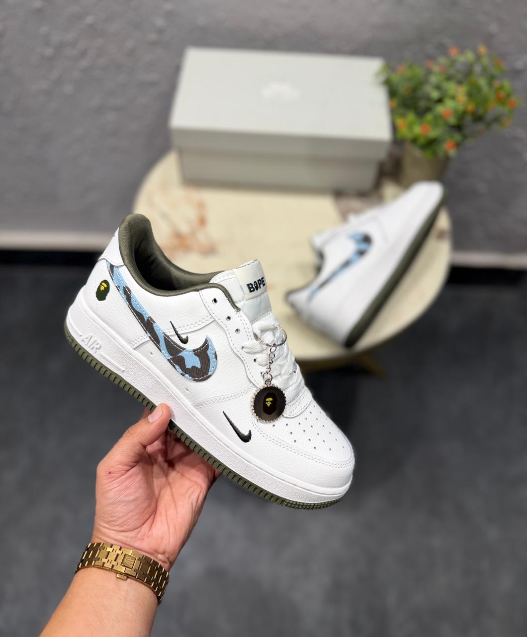NIKE AIRFORCE BAPE CAMO 2025
