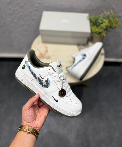 NIKE AIRFORCE BAPE CAMO 2025