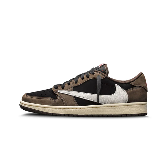 NIKE AJ 1 LOW x TRAVIS SCOTT DARK MOCHA SEMI UA