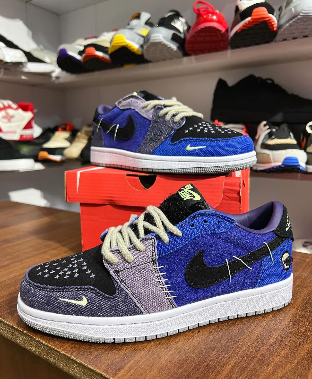 NIKE AIR JORDAN 1 LOW ZION WILLIAMSON OG BLUE