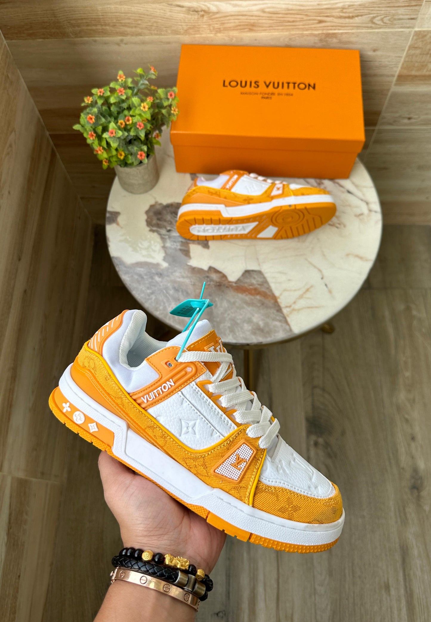 Louis Vuitton Trainers Yellow