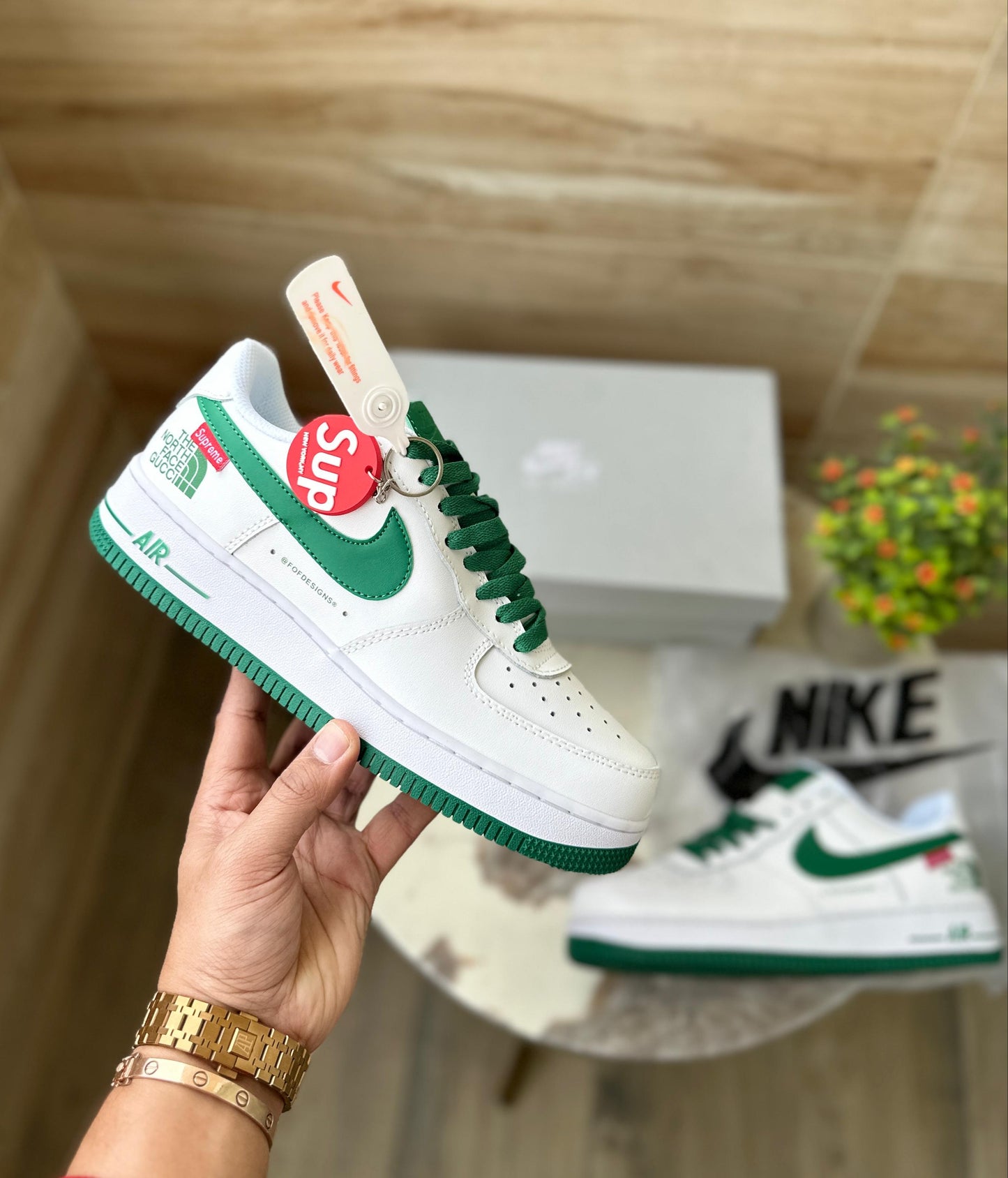 Nike Airforce North Face Gucci