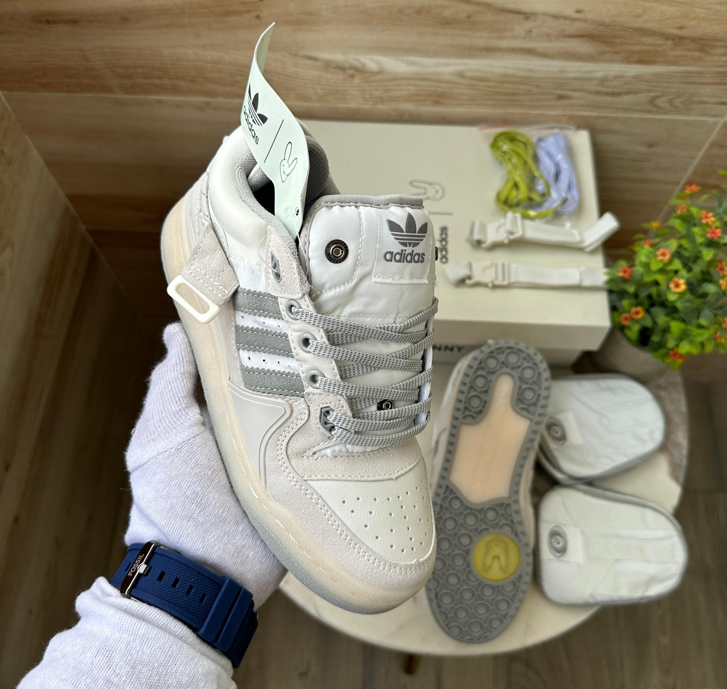 Adidas Bad bunny Cloud white