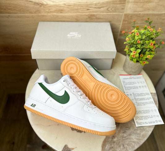 Nike Airforce Green Gum Yellow