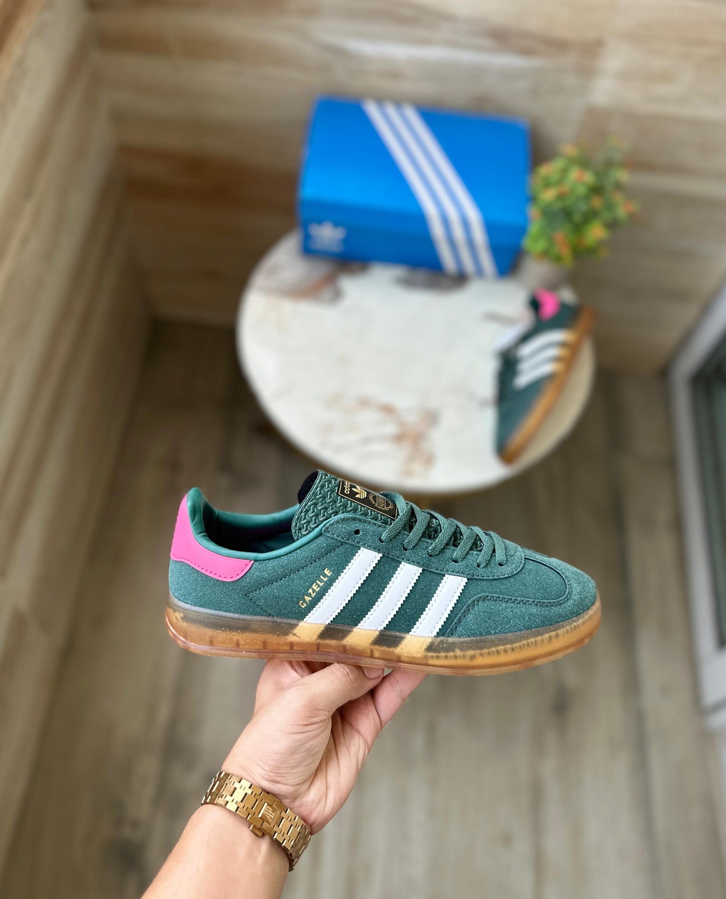 Adidas Gazelle Indoor Green