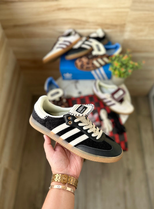 ADIDAS SAMBA x WALES BONER BLACK