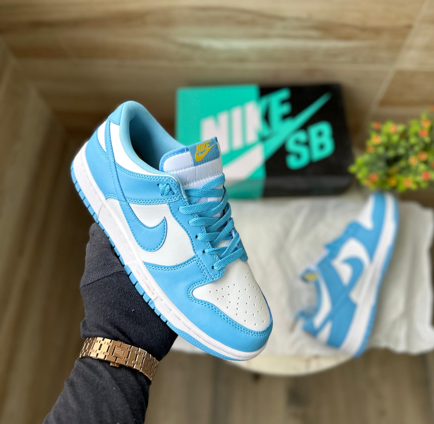 NIKE SB DUNK LOW UNC BLUE