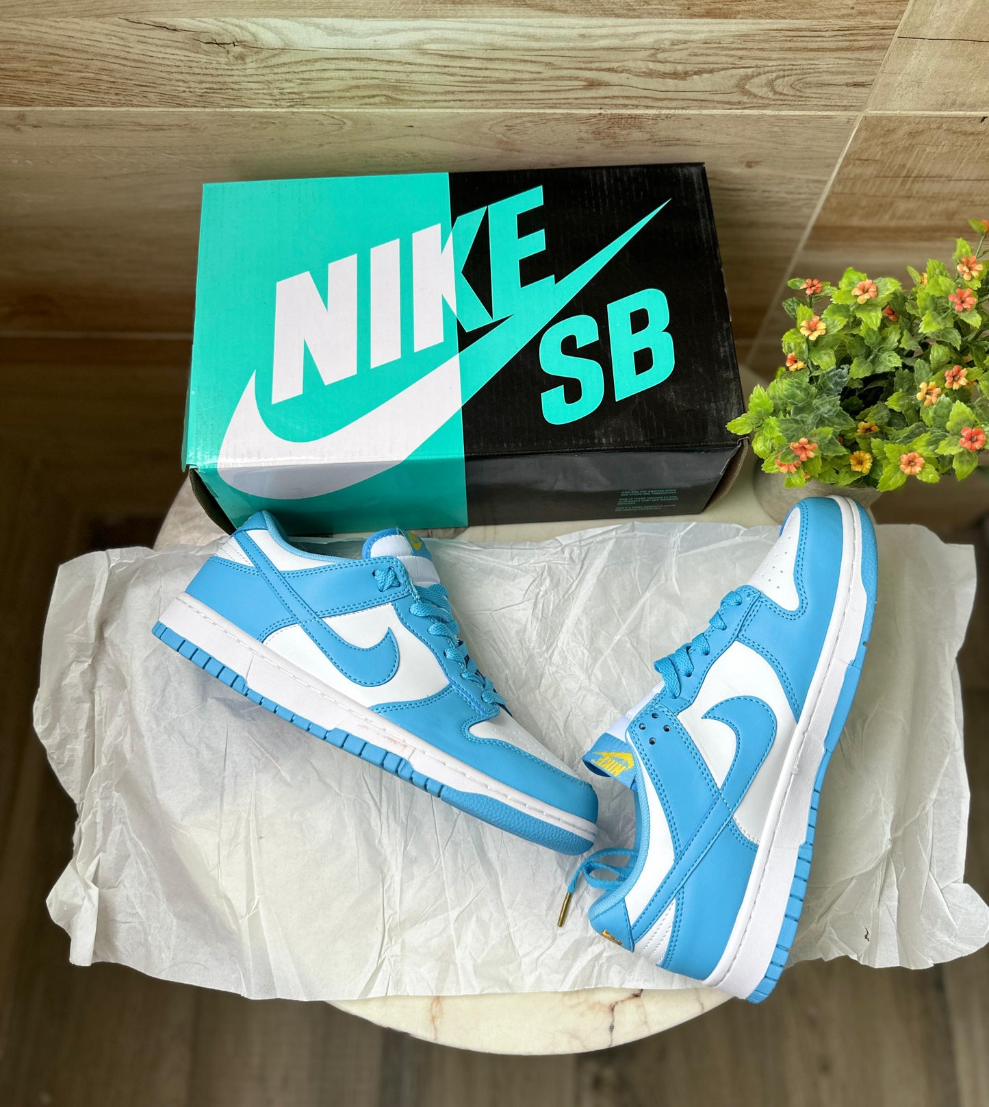 NIKE SB DUNK LOW UNC BLUE