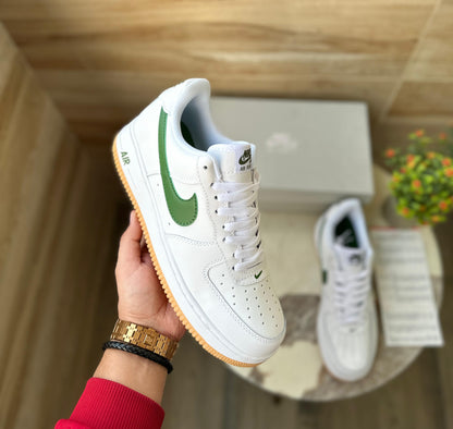 Nike Airforce Green Gum Yellow