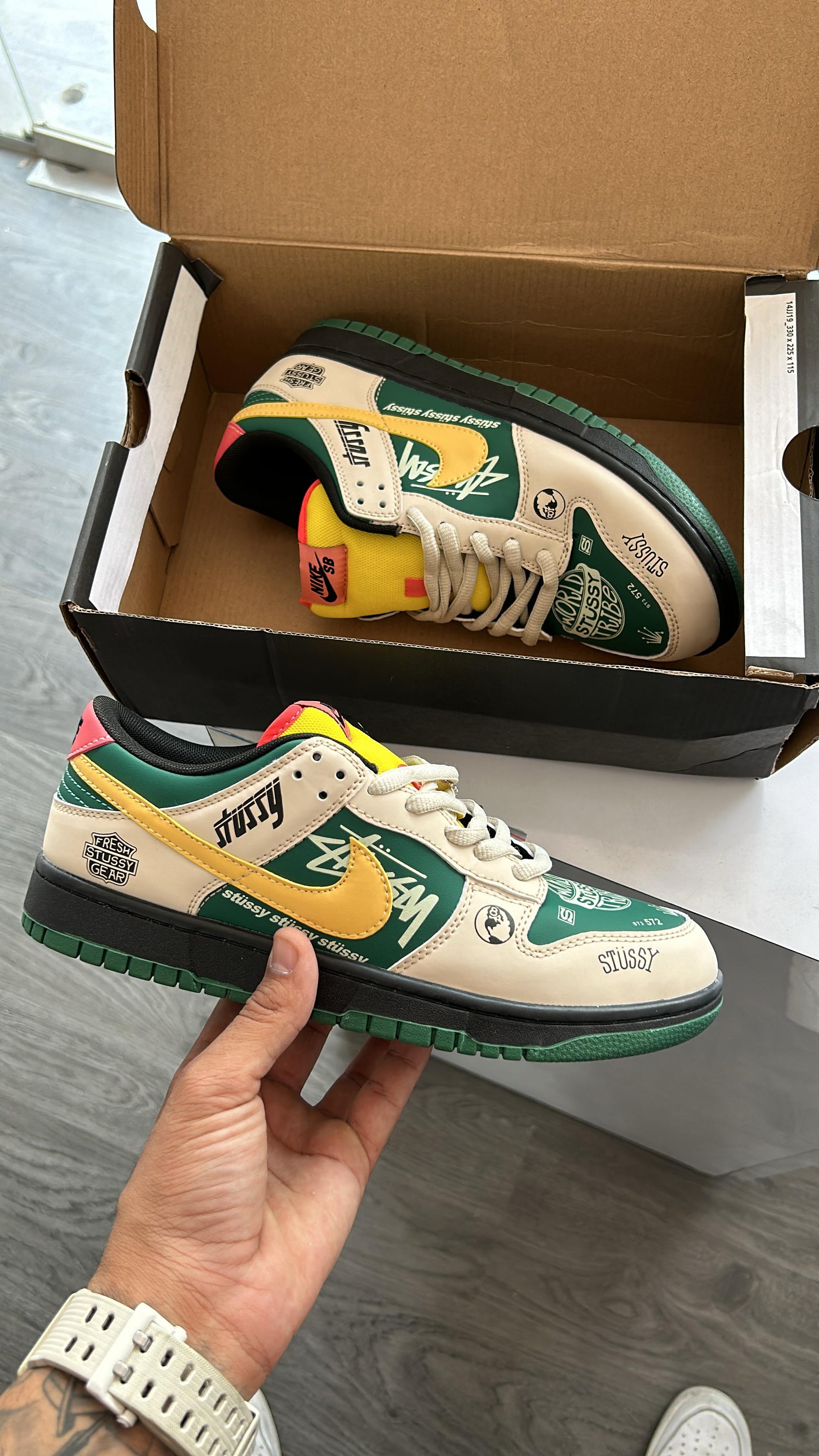 NIKE SB DUNK STUSSY JUST DO IT – Snapkicks1