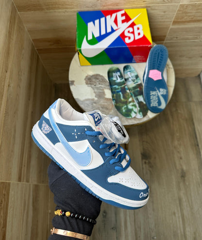 Nike Sb Dunk X Born Raised One Black At a tims