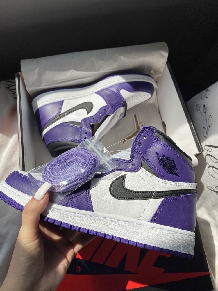 Nike Air Jordan One Court Purple