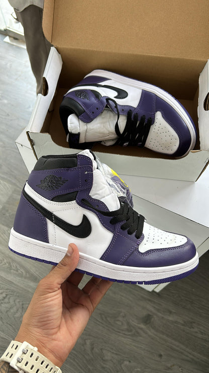 Nike Air Jordan One Court Purple