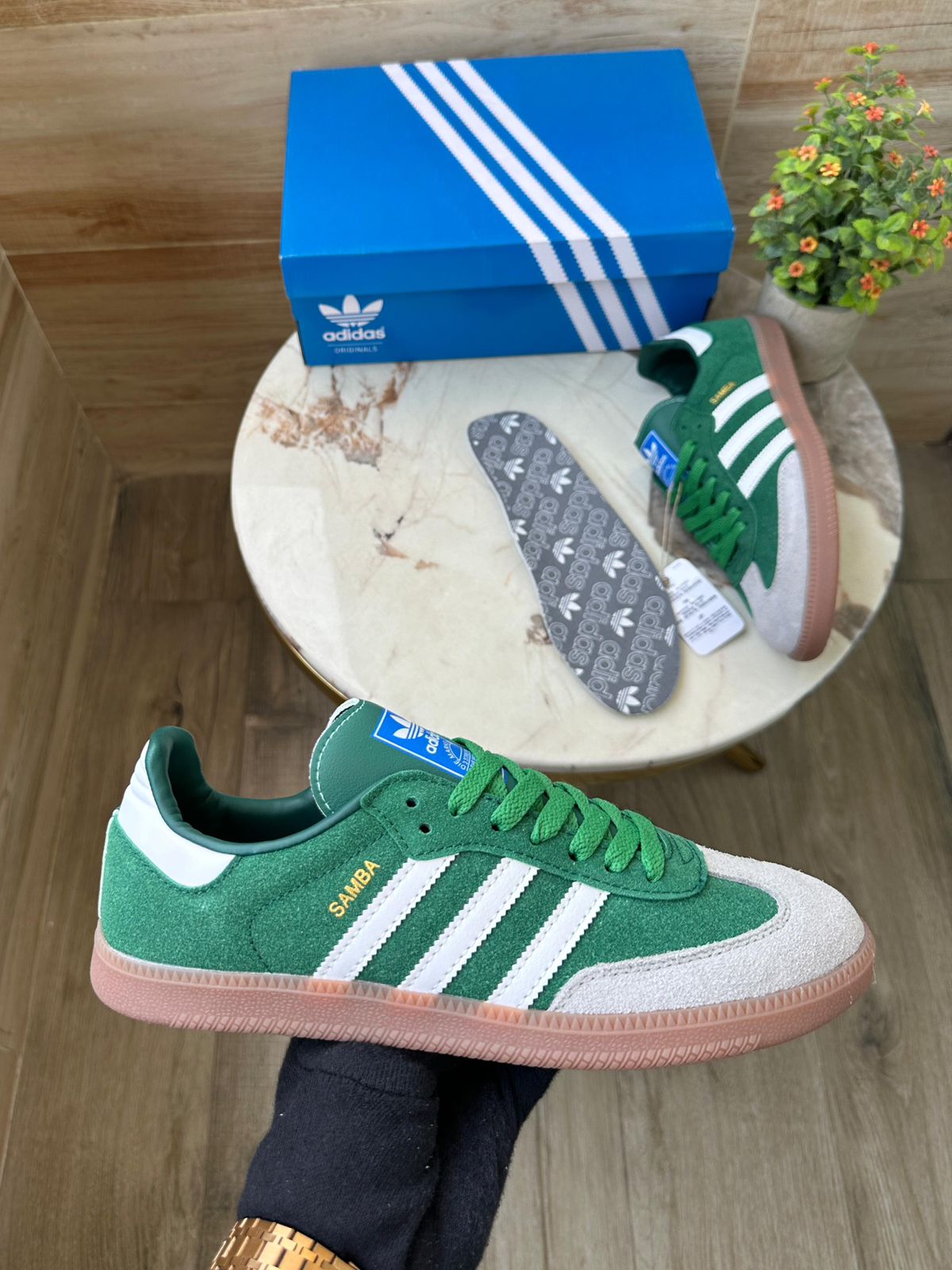 Adidas Samba 2023 Grey Green