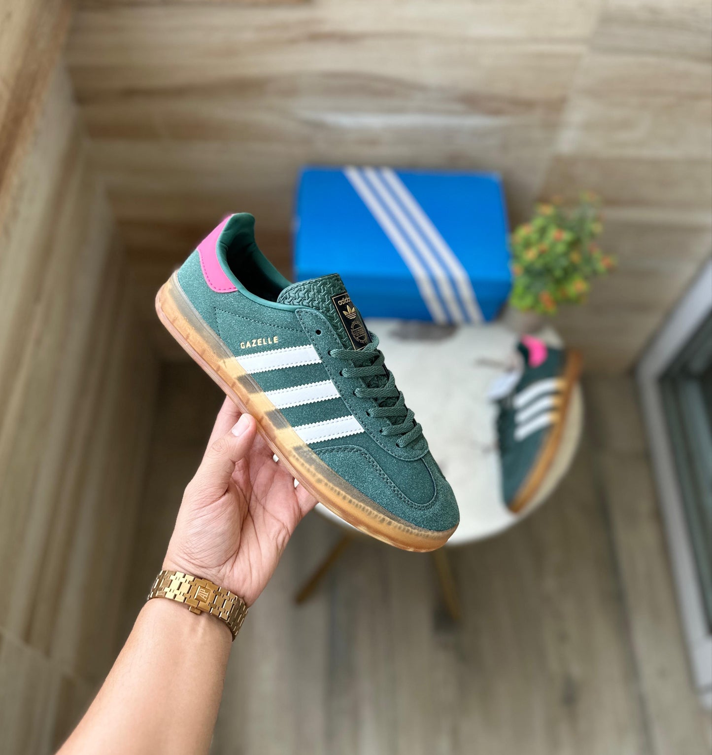 Adidas Gazelle Indoor Green