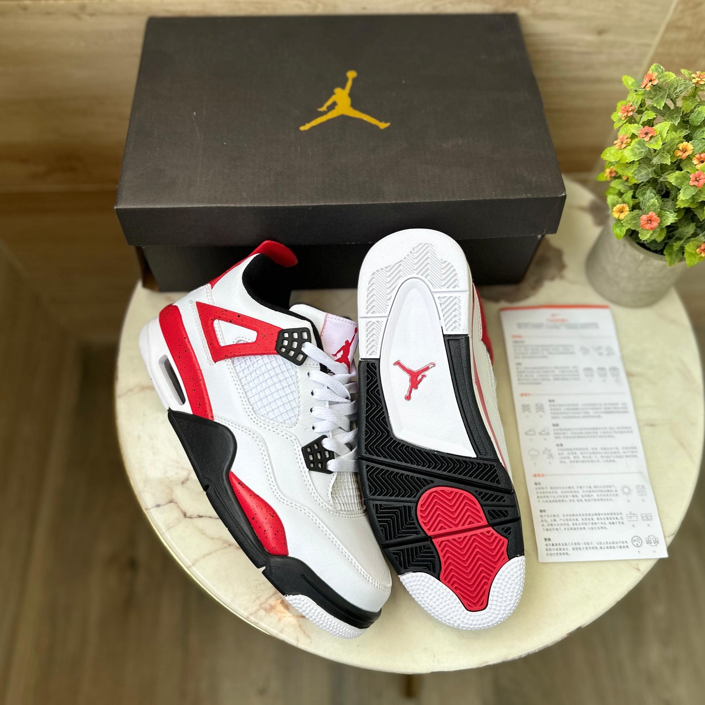 Jordan Retro 4 Red Cement