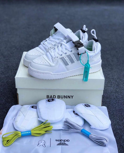 Adidas Bad bunny White Grey