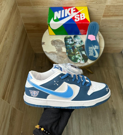 Nike Sb Dunk X Born Raised One Black At a tims