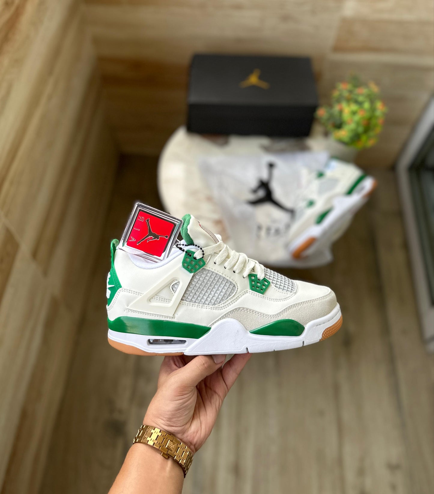 Jordan Retro 4 Pine Green Sb Edtn