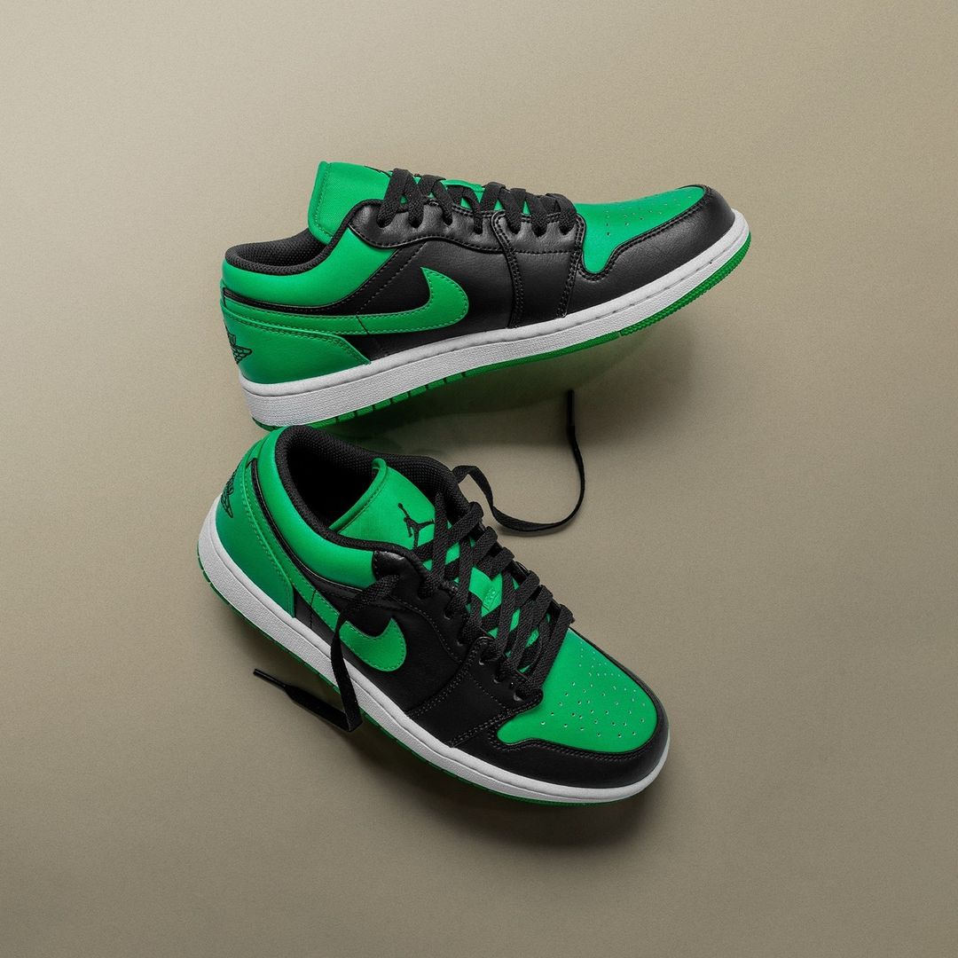 Nike Air Jordan 1 Low Lucky Green