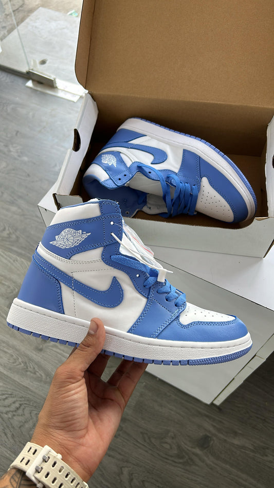 Nike Air Jordan One Unc Blue