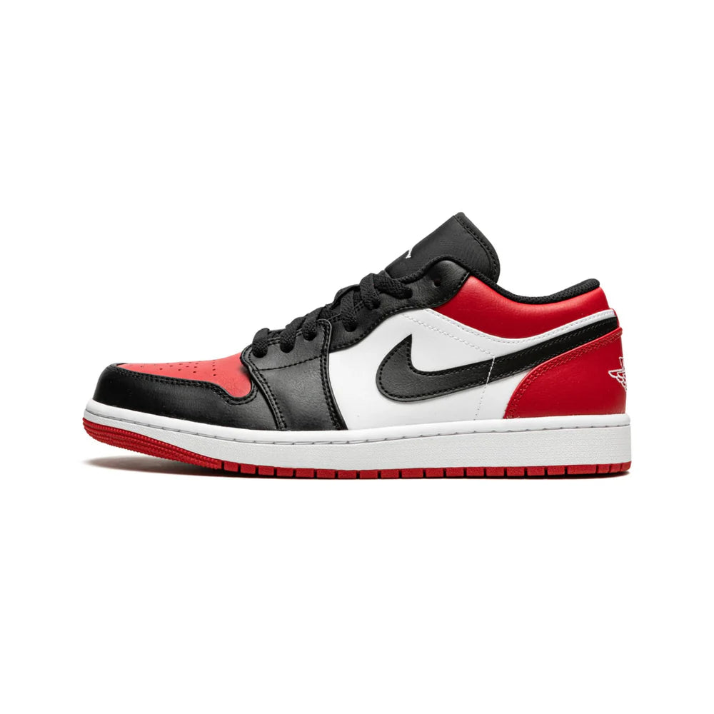 AIR JORDAN 1 LOW BRED TOE SEMI UA